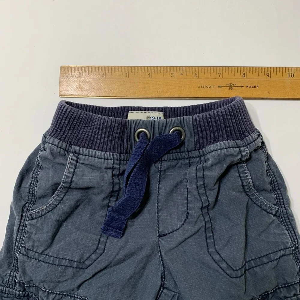 Old Navy‎ Baby 12-18 months Blue Cargo Pants